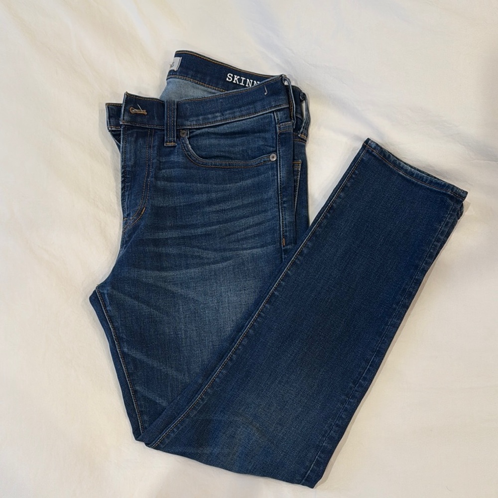 Madewell Men’s 31x30 Dark Blue Skinny Jeans